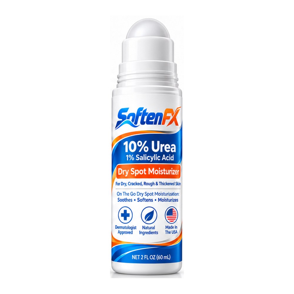 SoftenFX 10% Urea Dry Spot Moisturizer Roll-On, 2 fl oz